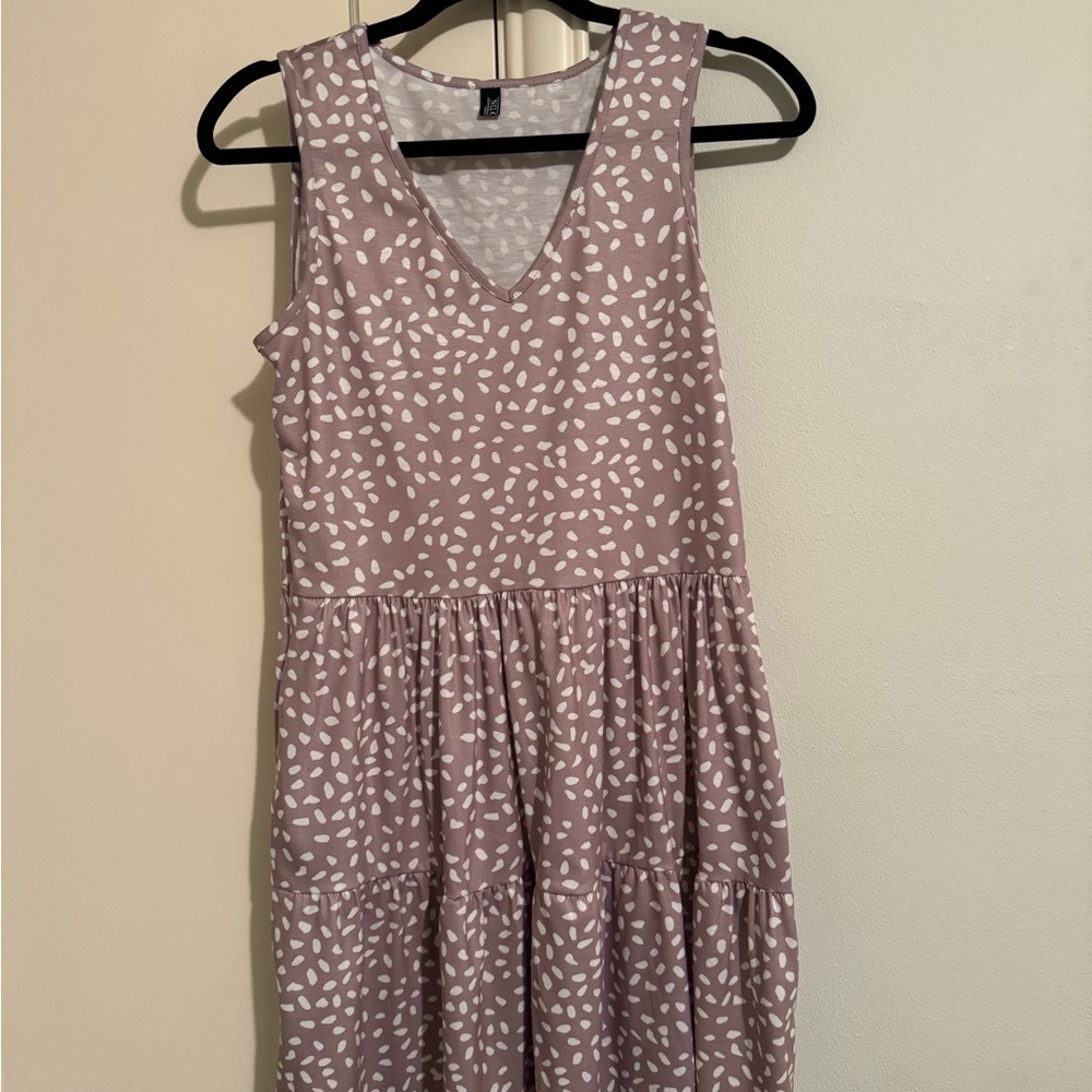Mauve Sleeveless Dress